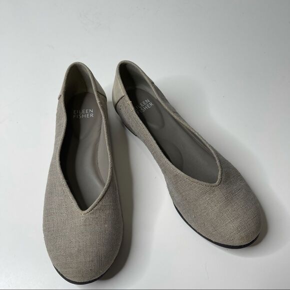 Eileen Fisher patch flats size 6 - Picture 2 of 6